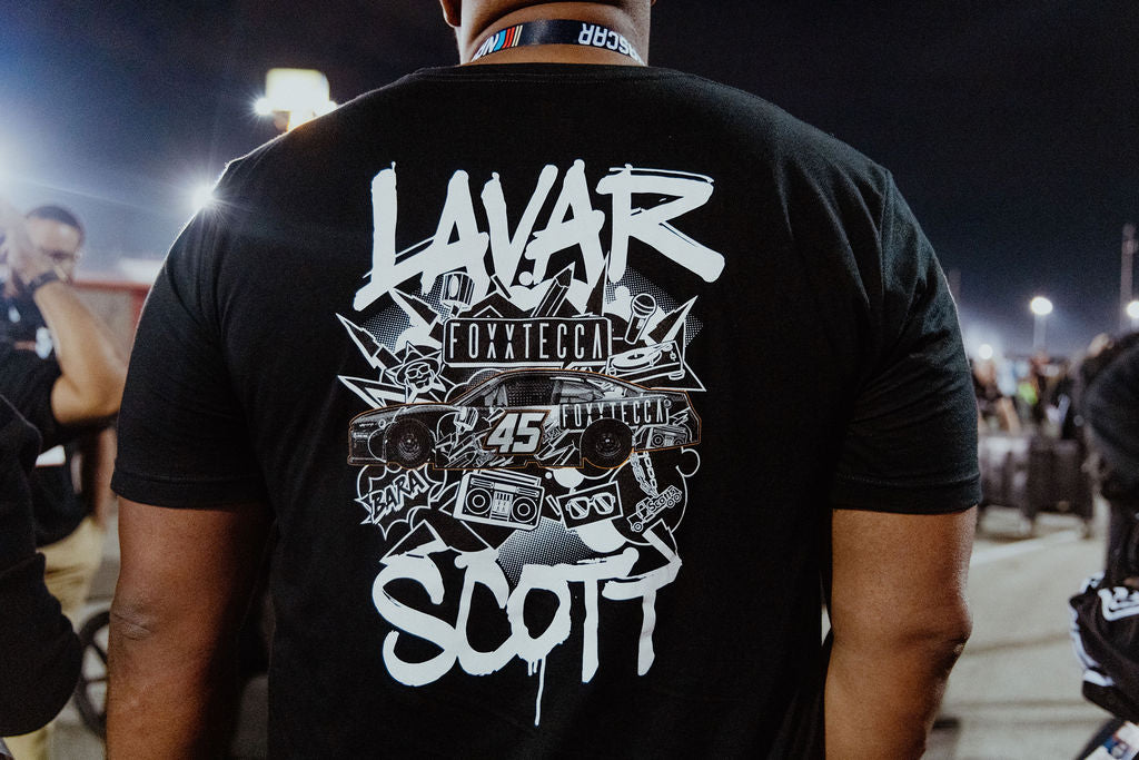 Lavar Scott x Foxxtecca “Art Car” Limited Edition Tee - Pre Order